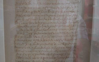Carta autógrafa de Santa Teresa de Jesús