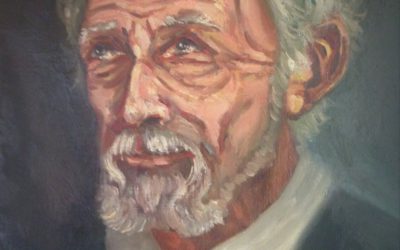 Boceto de la cabeza de san José de Calasanz